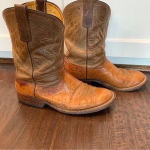 Anderson bean ostrich boots